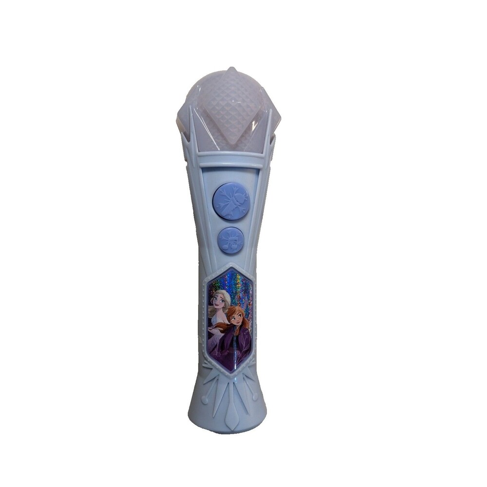 eKids Frozen Toy Microphone for Kids, Includes Built-in Music and Lights